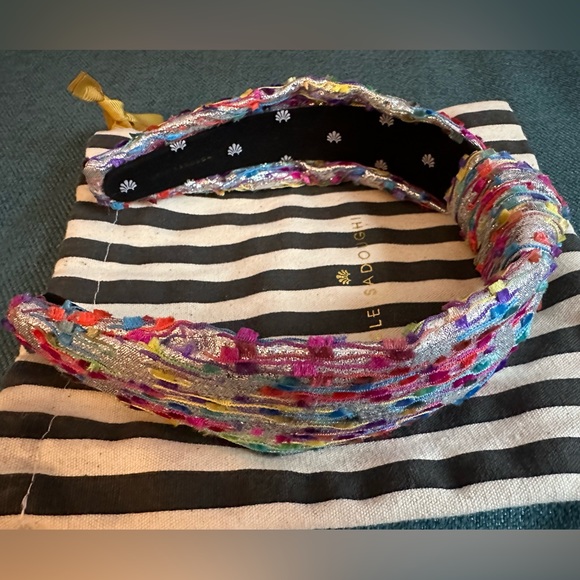 Lele Sadoughi silver confetti headband - Picture 2 of 3